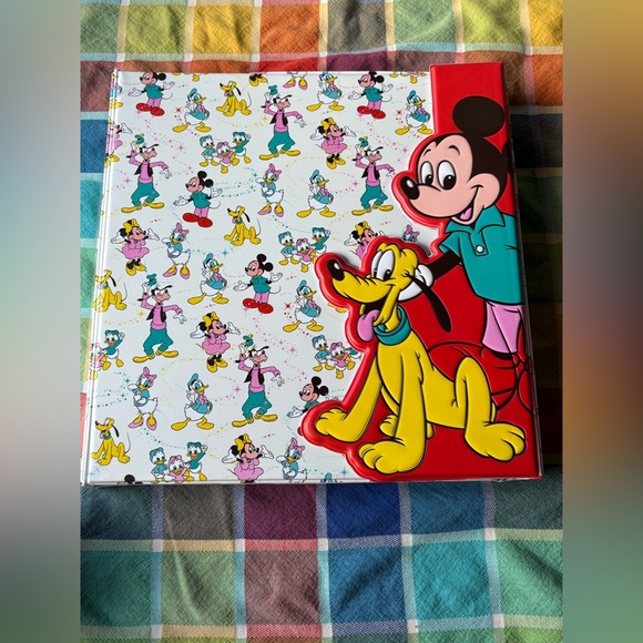 🩵💛❤️ DISNEY100 MICKEY & FRIENDS CLASSIC STATIONERY 3-RING BINDER ❤️💛🩵 NWT - Picture 11 of 16